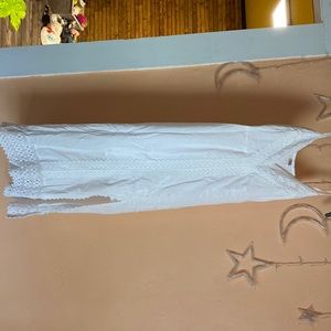 White Lacey summer dress